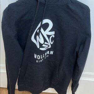 Wollman Rink NYC Black Hoodie